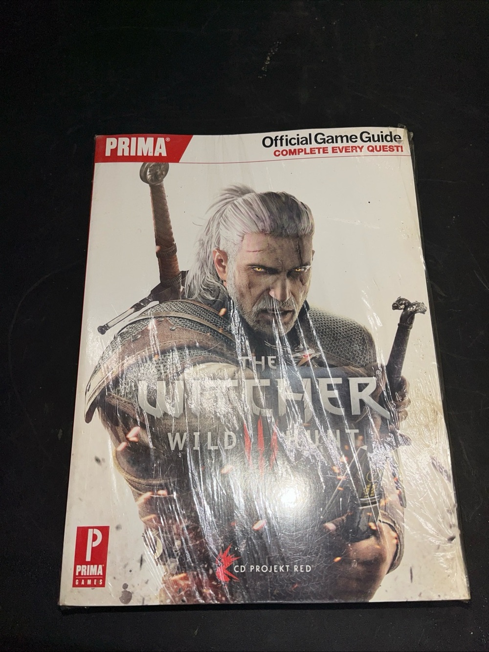 PRIMA Official Game Guide - The Witcher 3 Wild Hunt (White/Grey)